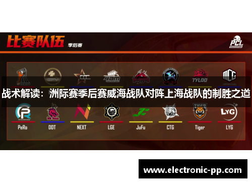 战术解读：洲际赛季后赛威海战队对阵上海战队的制胜之道